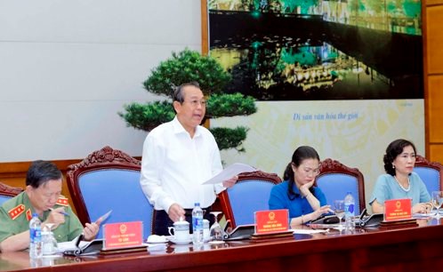 Phó Thủ tướng: Đẩy mạnh “4 tự” trong phòng, chống tội phạm - ảnh 1